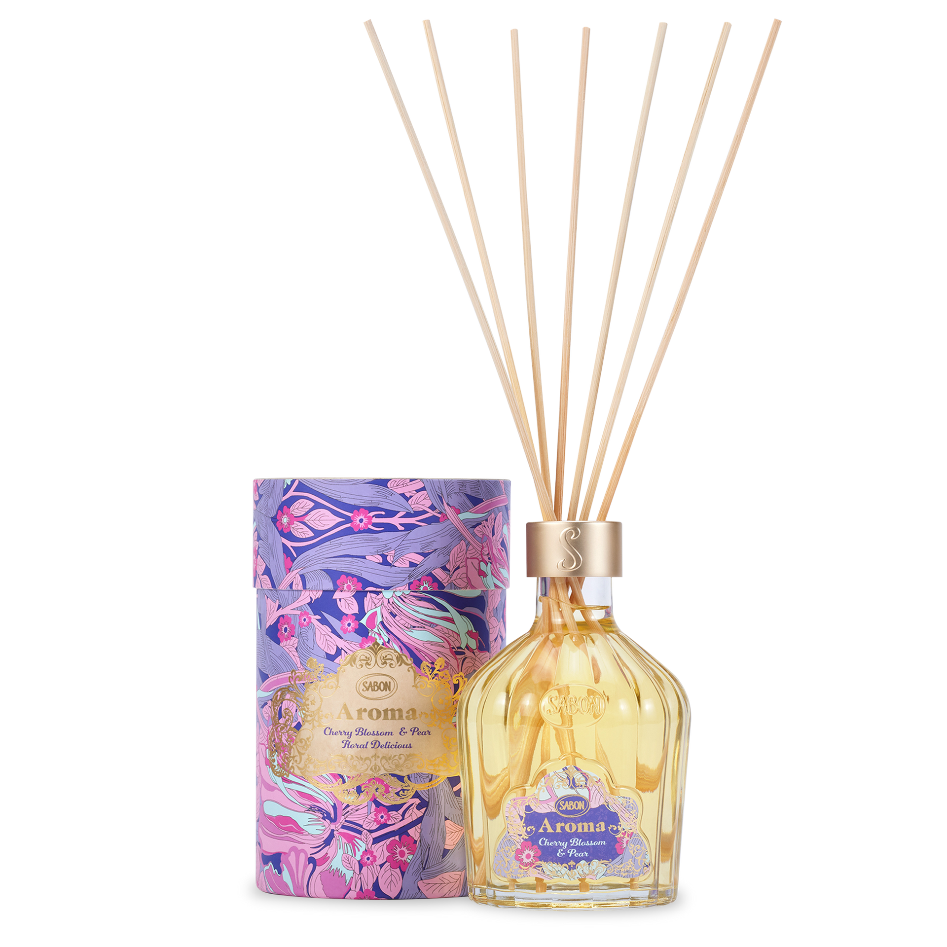 Aroma Reed Diffuser Cherry Blossom & Pear 8.3oz (245mL)