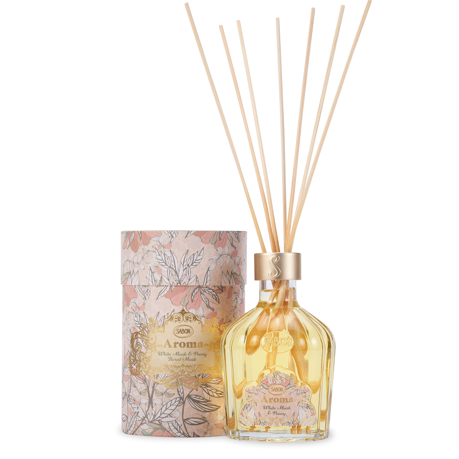 Aroma Reed Diffuser White Musk & Peony 8.3oz (245mL)