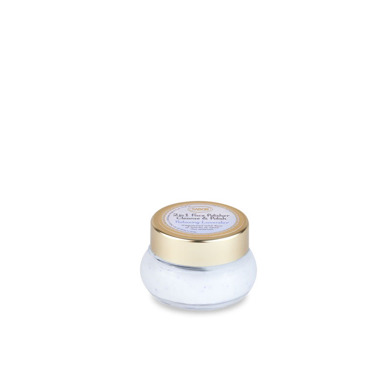 Mini 2 in 1 Face Polisher Lavender 15ml