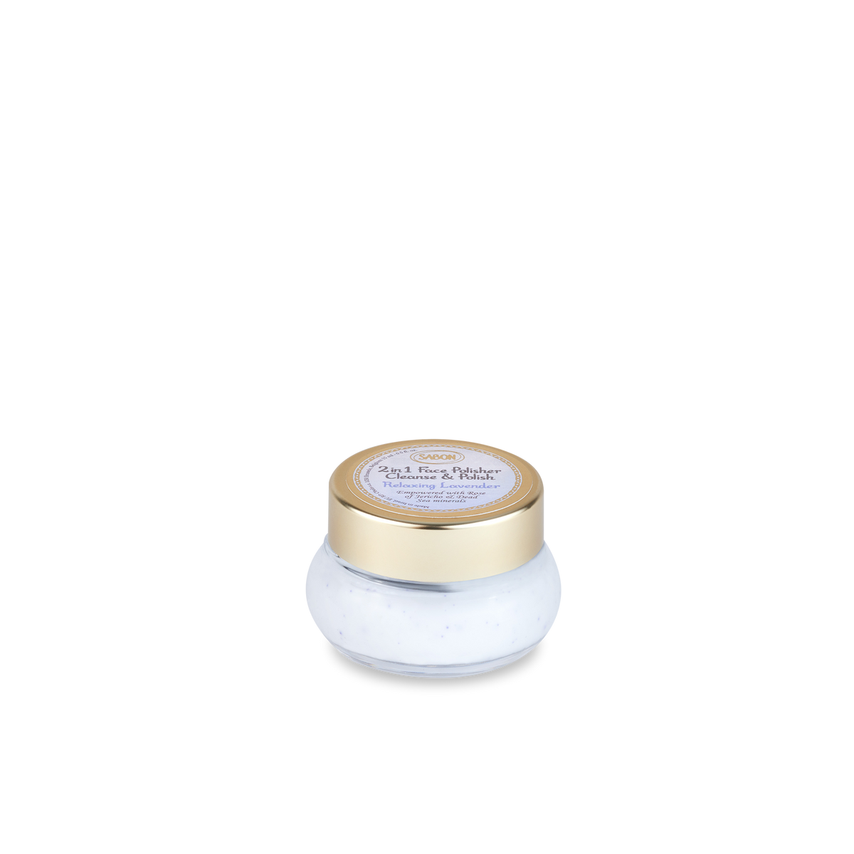 Free Mini 2 in 1 Face Polisher Lavender 0.5oz (15mL)