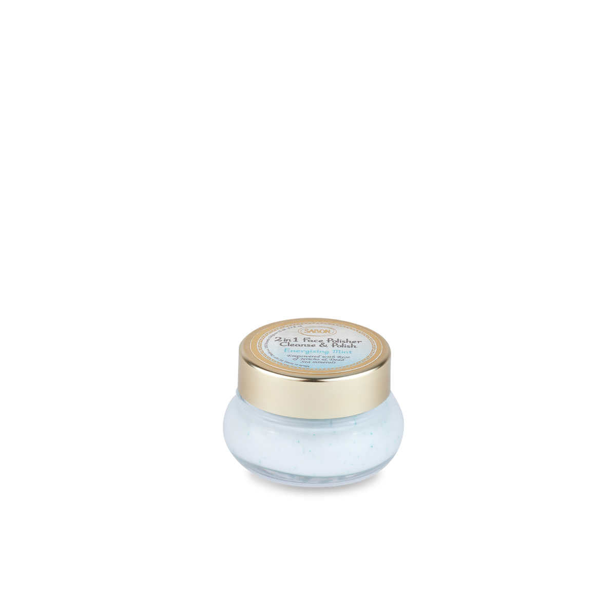 Mini 2 in 1 Face Polisher Mint 15ml