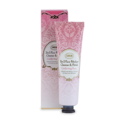 2 in 1 Gelée Face Polisher Comforting Rose 60ml