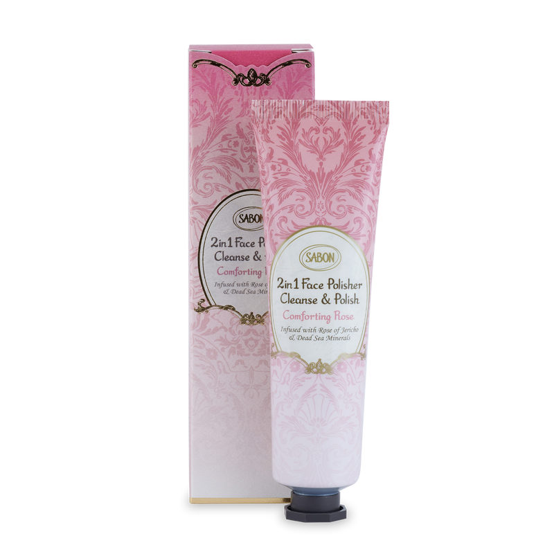 2 in 1 Gelée Face Polisher Comforting Rose 60ml