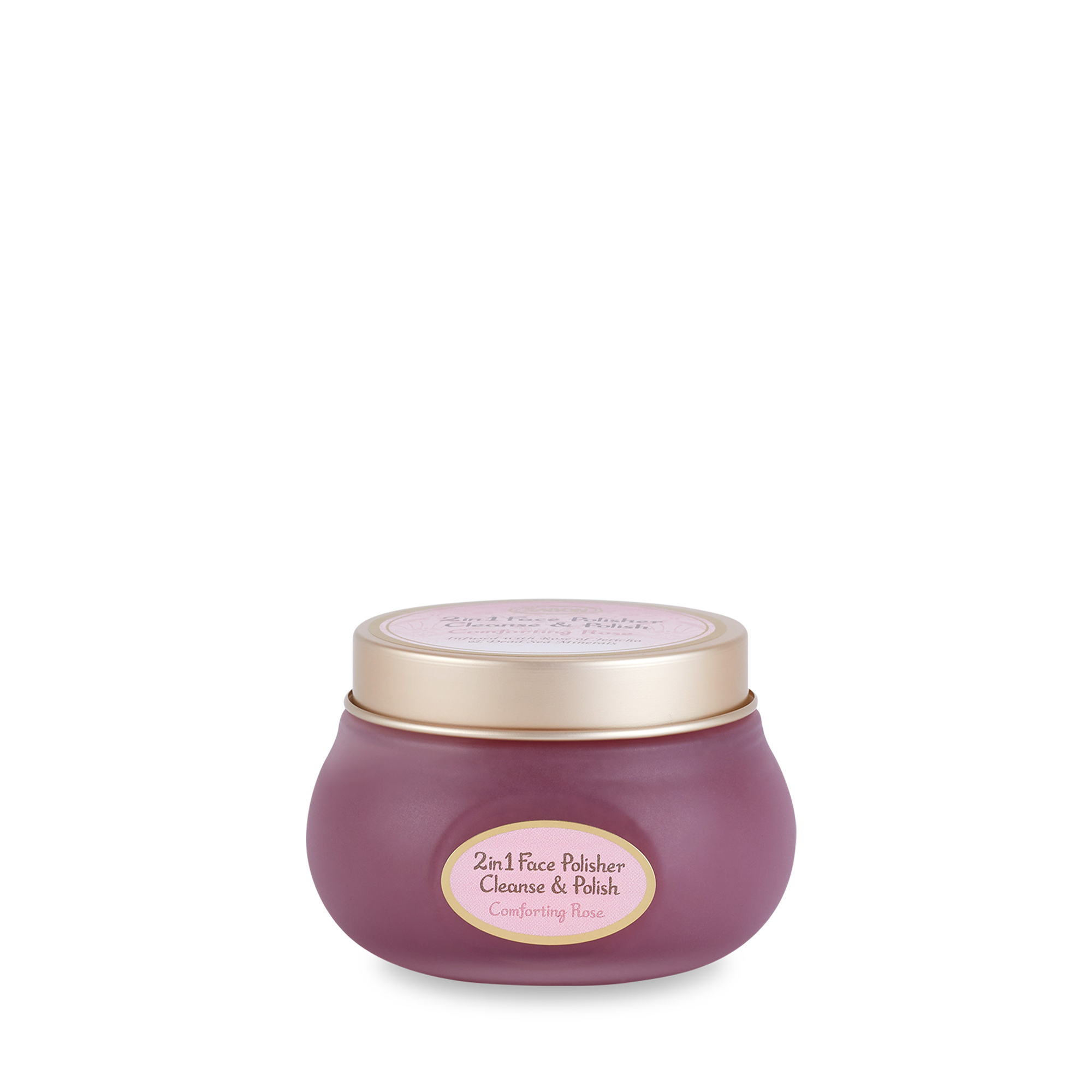 2 in 1 Gelée Face Polisher Comforting Rose 125ml