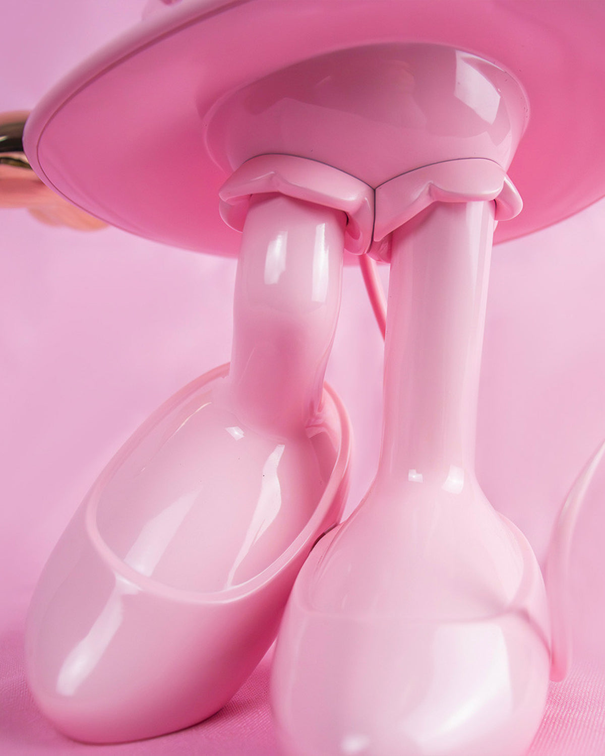 Minnie Welcome LD Studio Pastel Pink & Gold Pink 12"