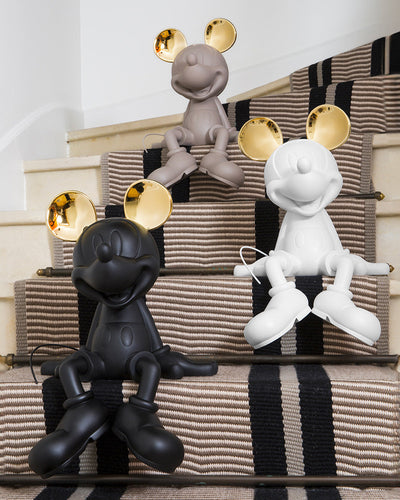 Mickey Mouse TAKE 2 Taupe & Gold 19"