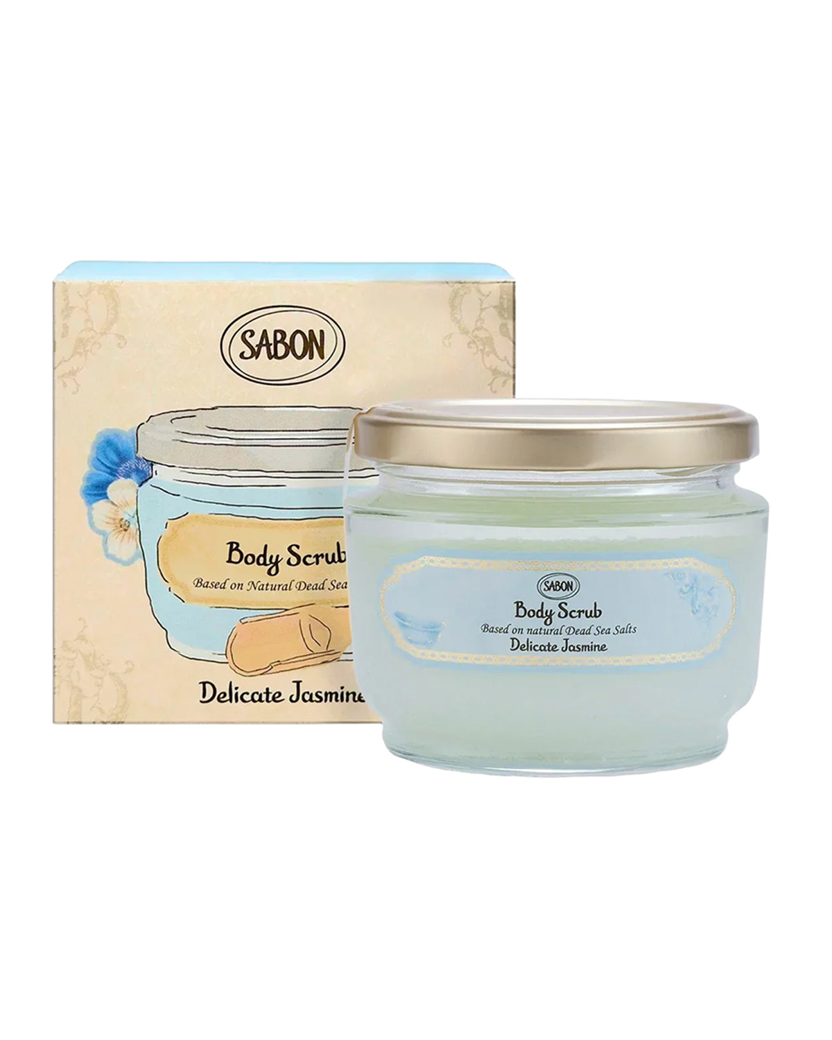 Body Scrub Delicate Jasmine 11.3oz (320g) in Box