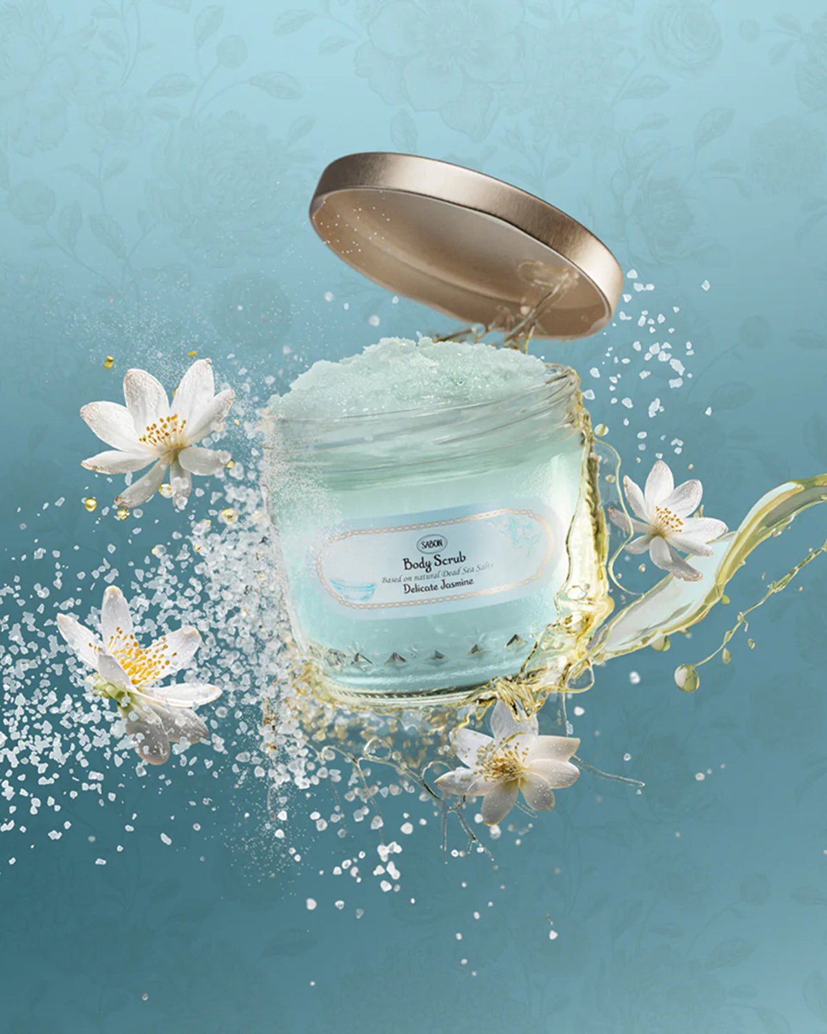 Body Scrub Delicate Jasmine 11.3oz (320g) in Box