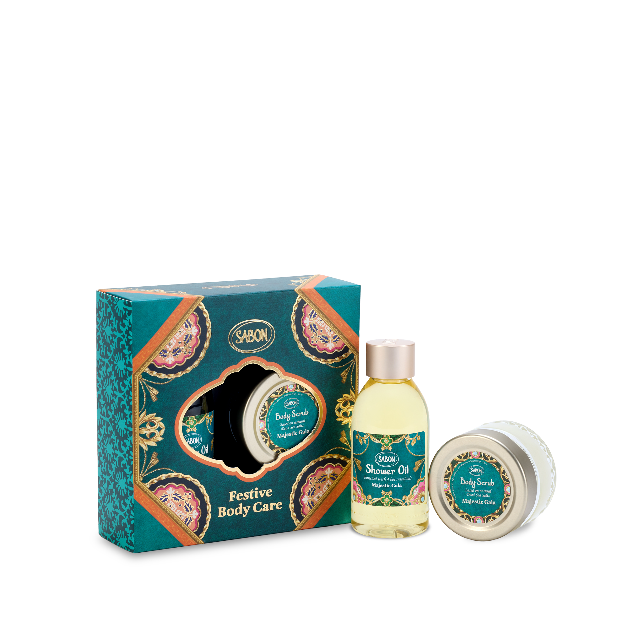 Majestic Gala Kit - Shower Oil + Body Scrub