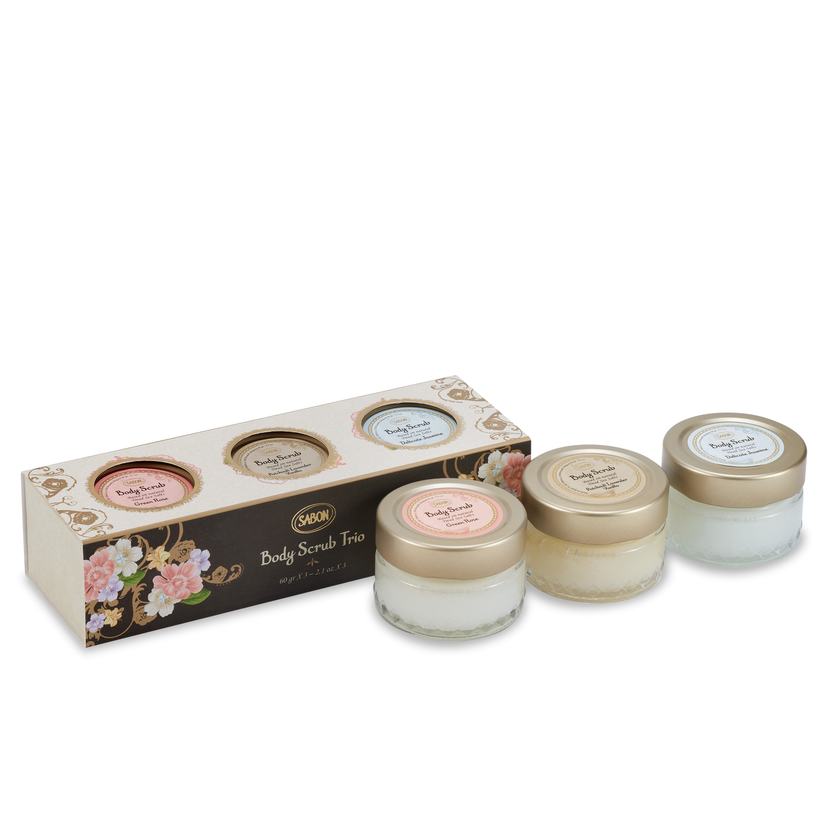 Next Generation Mini Body Scrub Trio