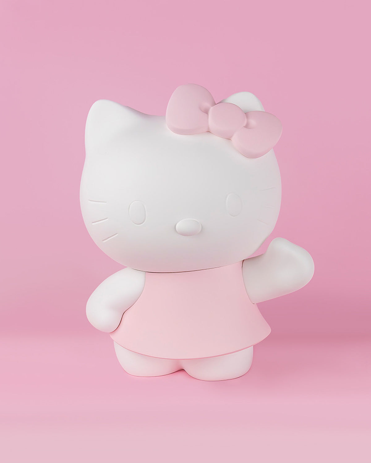 Hello Kitty ROBE Matt White & Pastel Pink Dress 10.5"