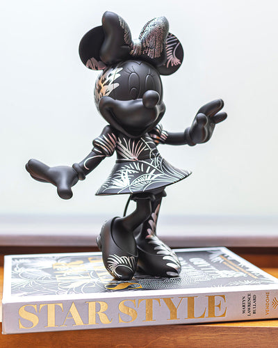 Minne Mouse STAR STYLE Black & Grey 12"