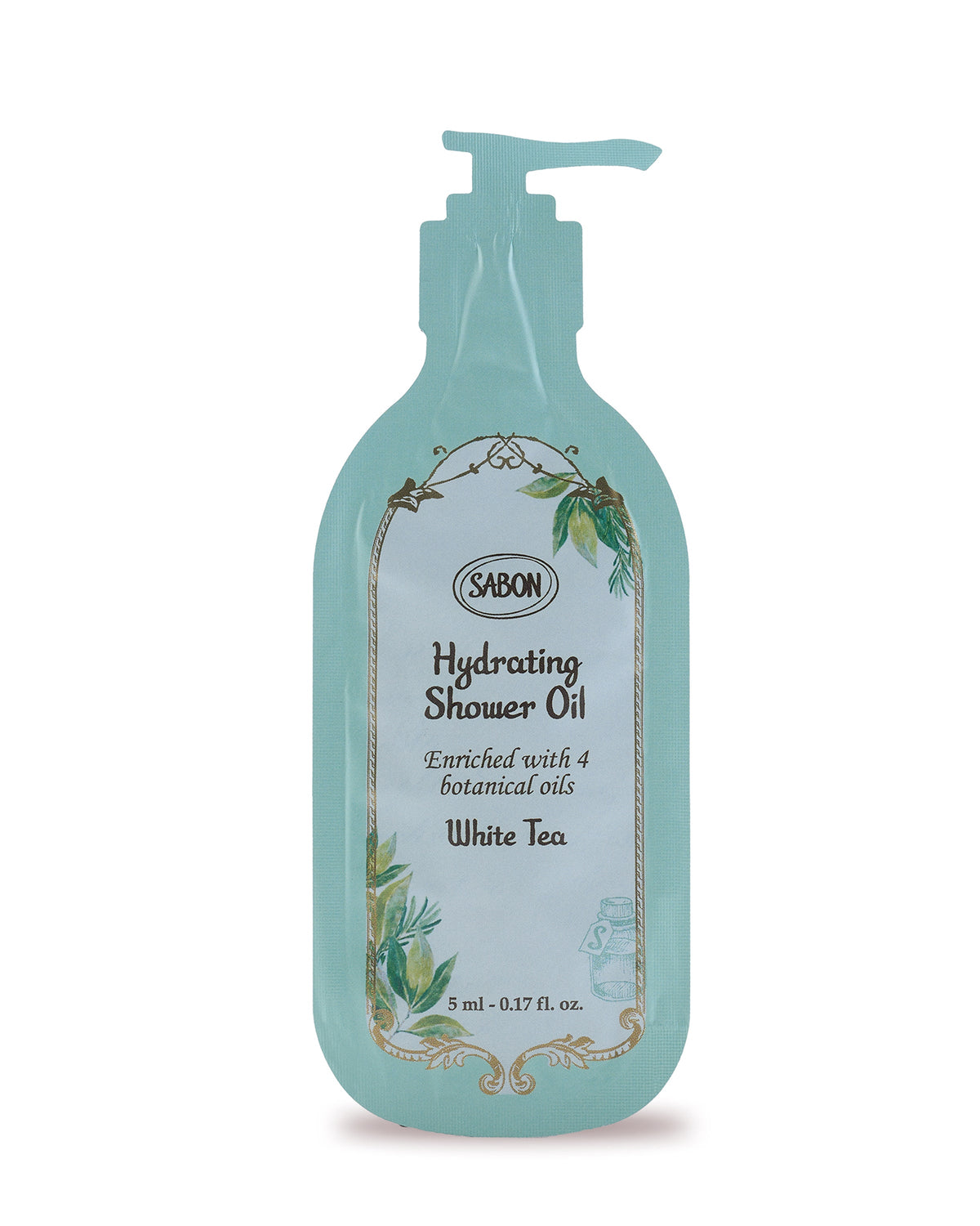 Add-On Sample Shower Oil White Tea 5ml