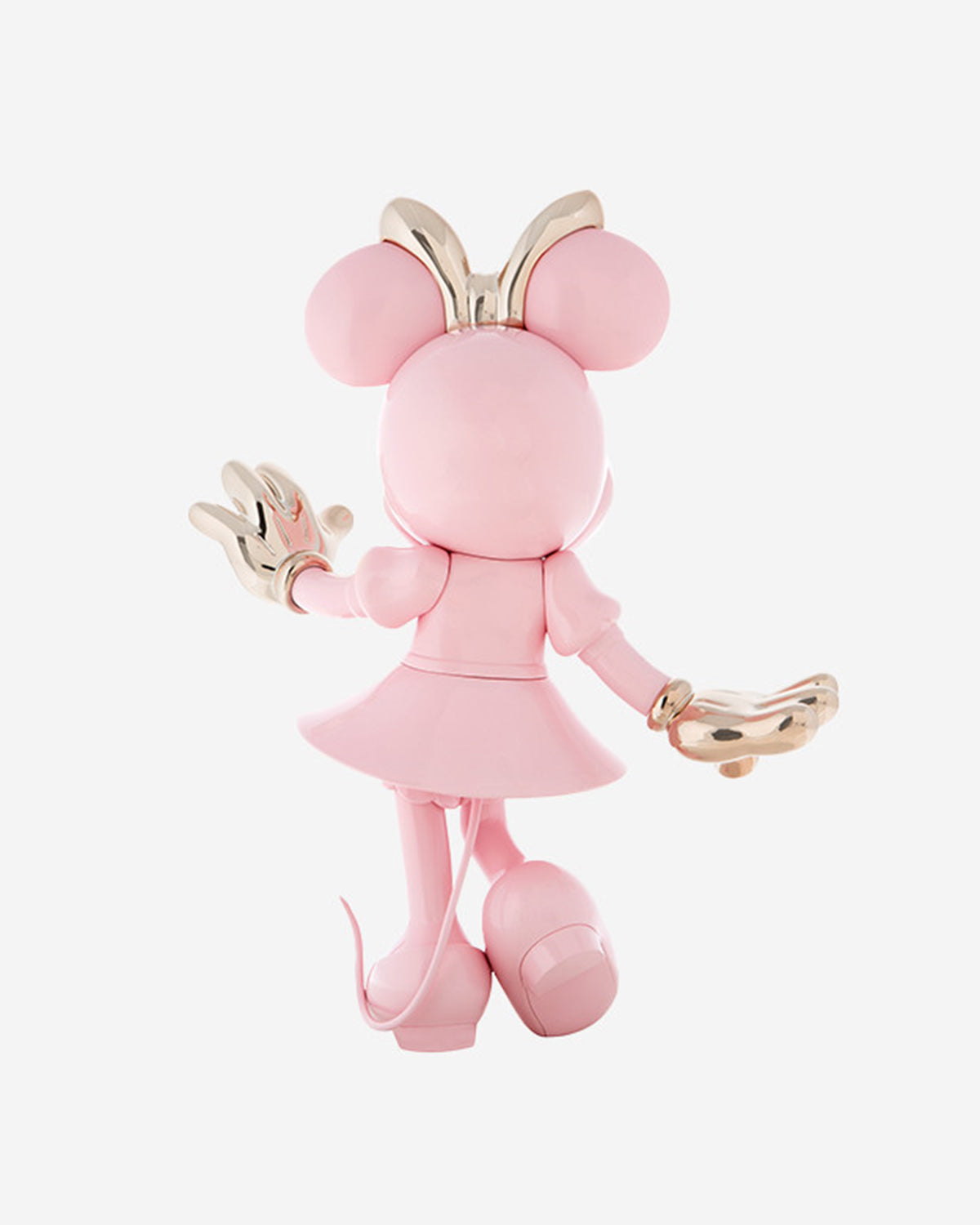 Minnie Welcome LD Studio Pastel Pink & Gold Pink 12"