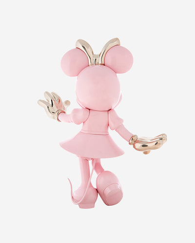 Minnie Welcome LD Studio Pastel Pink & Gold Pink 12"
