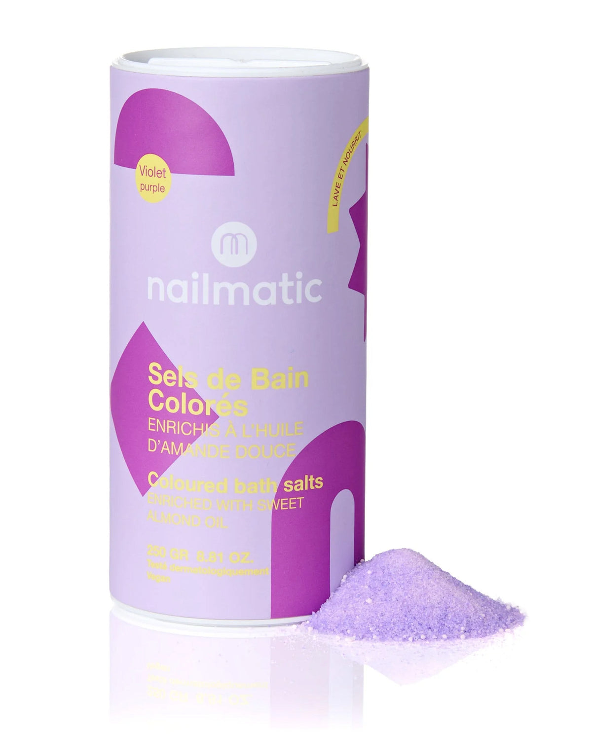 Bath Salts for Kids FOAMING Purple