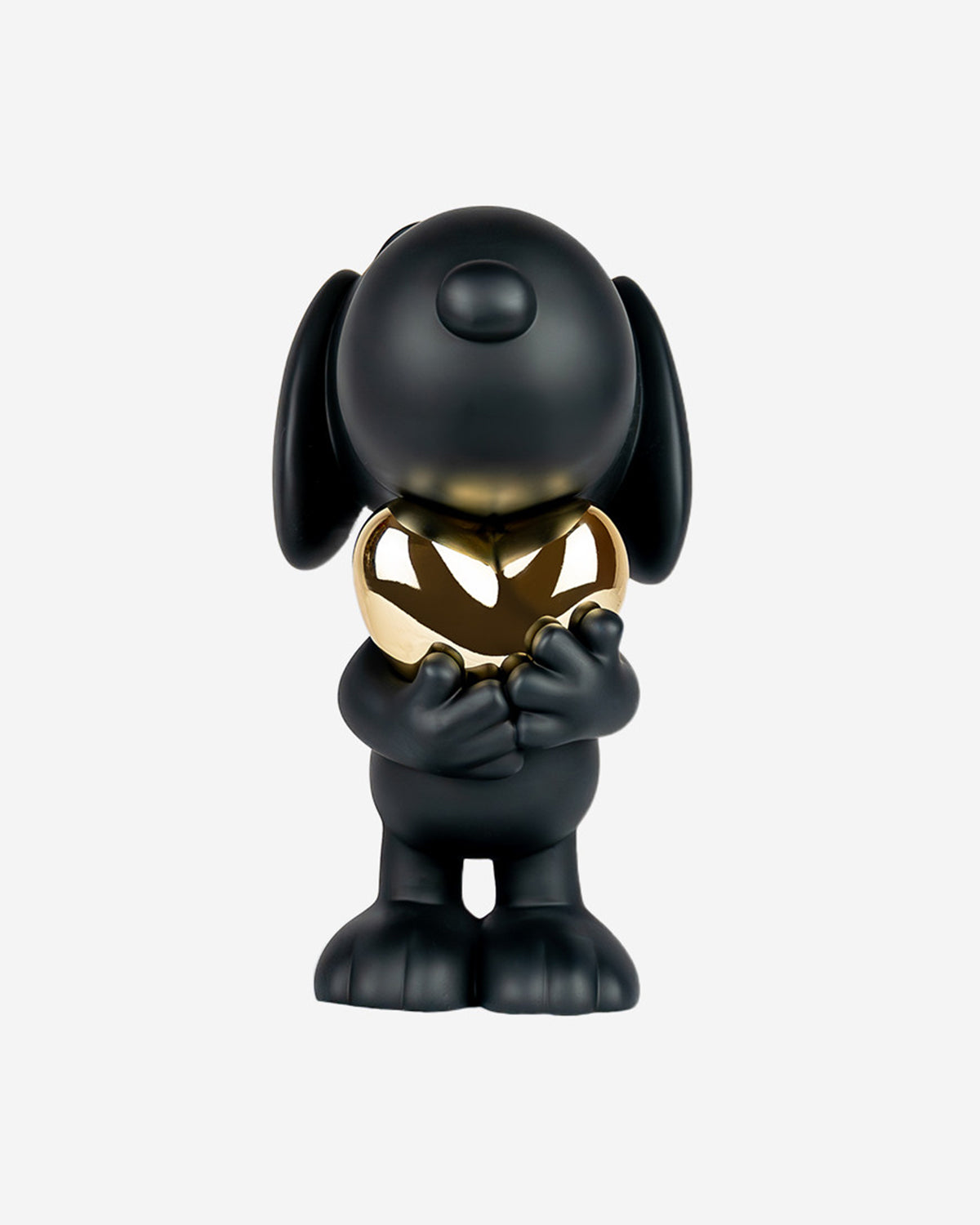 Snoopy HEART - LD Studio - Matt Black & Chromed Gold - 21.5"