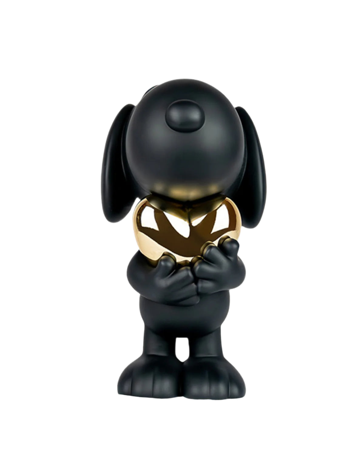 Snoopy Heart Black & Gold 11"