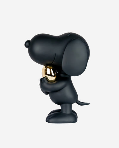 Snoopy Heart Black & Gold 11"