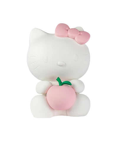 Hello Kitty APPLE Matt White with Pastel Pink Apple 10"