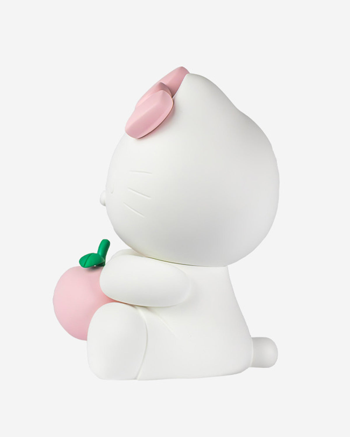 Hello Kitty APPLE Matt White with Pastel Pink Apple 10"