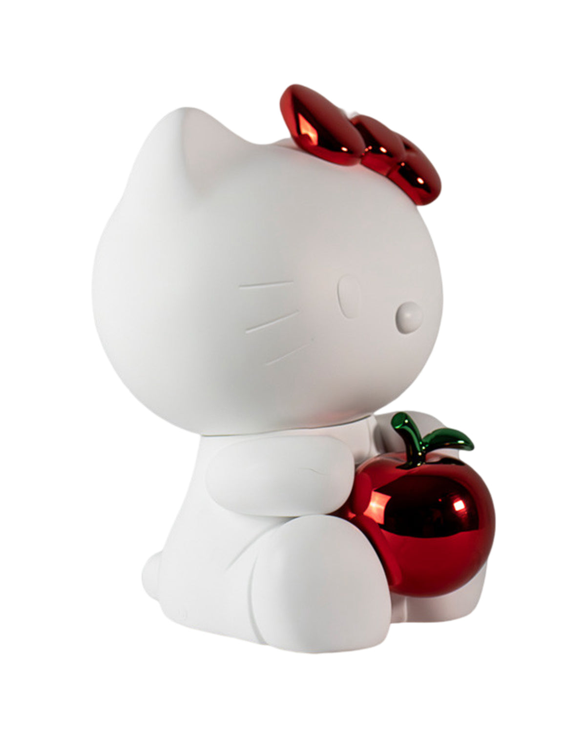 Hello Kitty Apple - LD Studio - White & Chromed Red - 10.5 in