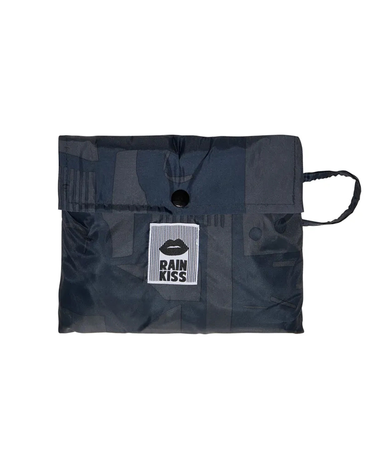 Kids Rain Poncho Back to Black Art Camo