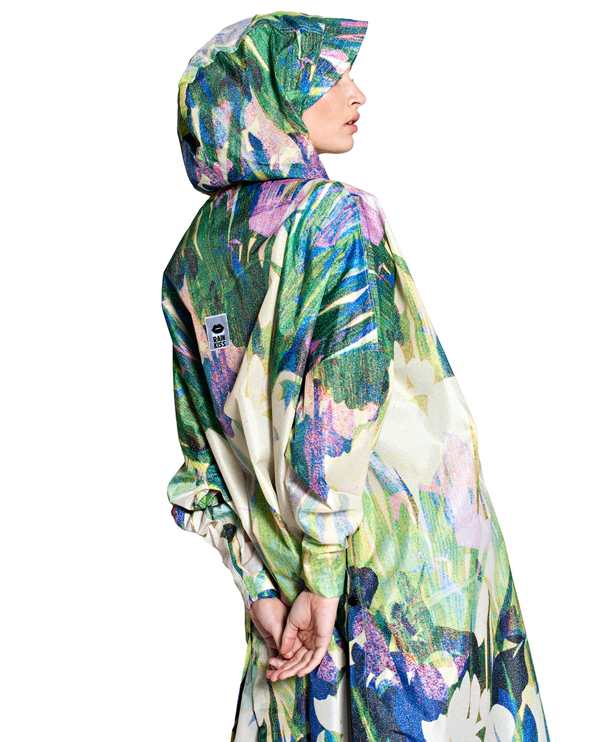 Rain Poncho Floral
