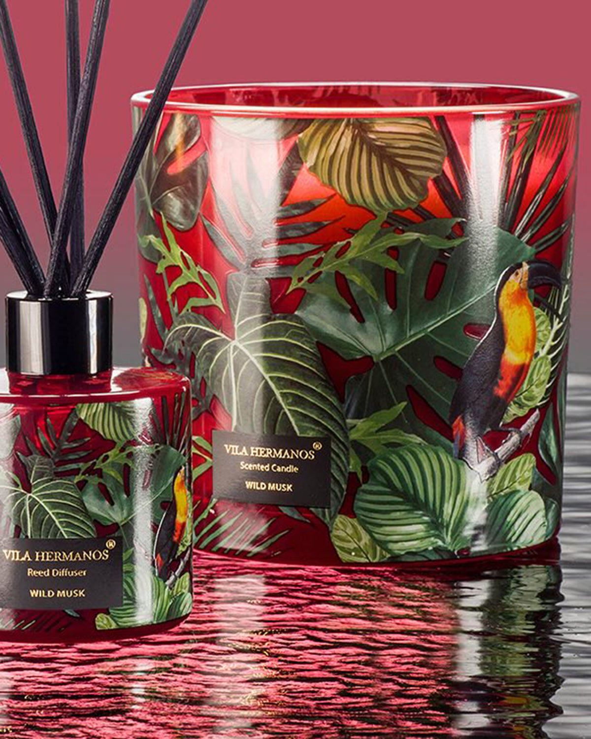 Candle in Jar JUNGLETOPIA WILD MUSK 650gr 4.92 diam. X 4.92 in