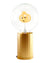 Bulb HALLOWEEN PUMPKIN Amber with Base Table Lamp PORTABLE