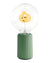 Bulb HALLOWEEN PUMPKIN Amber with Base Table Lamp PORTABLE Pop Nomad