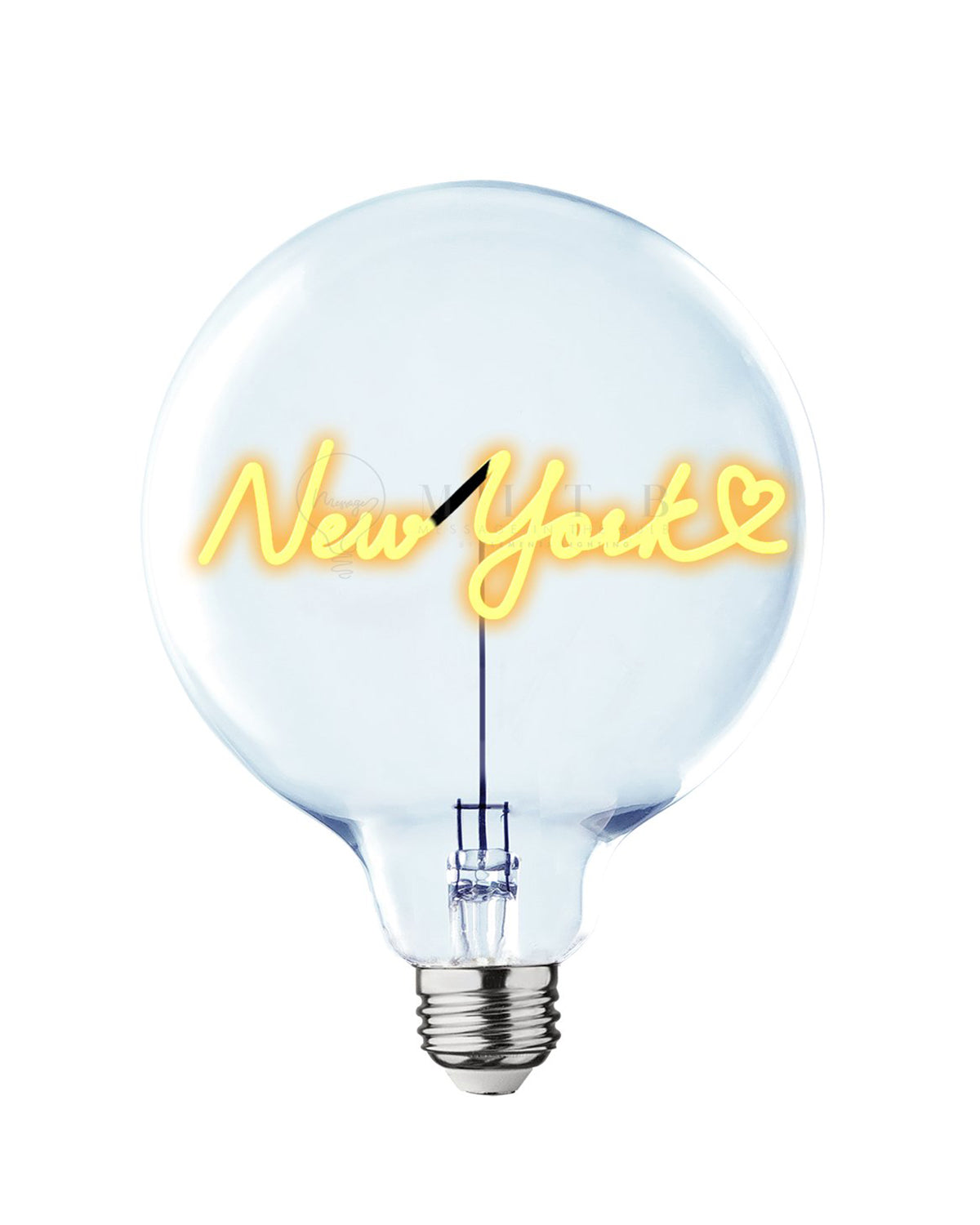 Bulb LOVE NEW YORK Amber