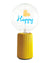 Bulb BE HAPPY Amber/ Blue with Base Table Lamp PORTABLE Pop Nomad