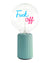 Bulb FUCK OFF Blue/ Red with Base Table Lamp PORTABLE Pop Nomad