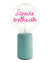 Bulb LOVE IS IN THE AIR Red with Base Table Lamp PORTABLE Pop Nomad