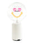 Bulb HAPPY HALLOWEEN Amber with Base Table Lamp PORTABLE Pop Nomad