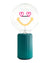 Bulb SMILEY WORLD LOVE Red/ Blue with Base Table Lamp PORTABLE Pop Nomad