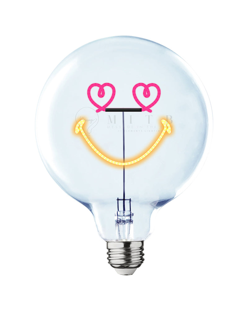 Bulb SMILEY WORLD LOVE Red/ Blue