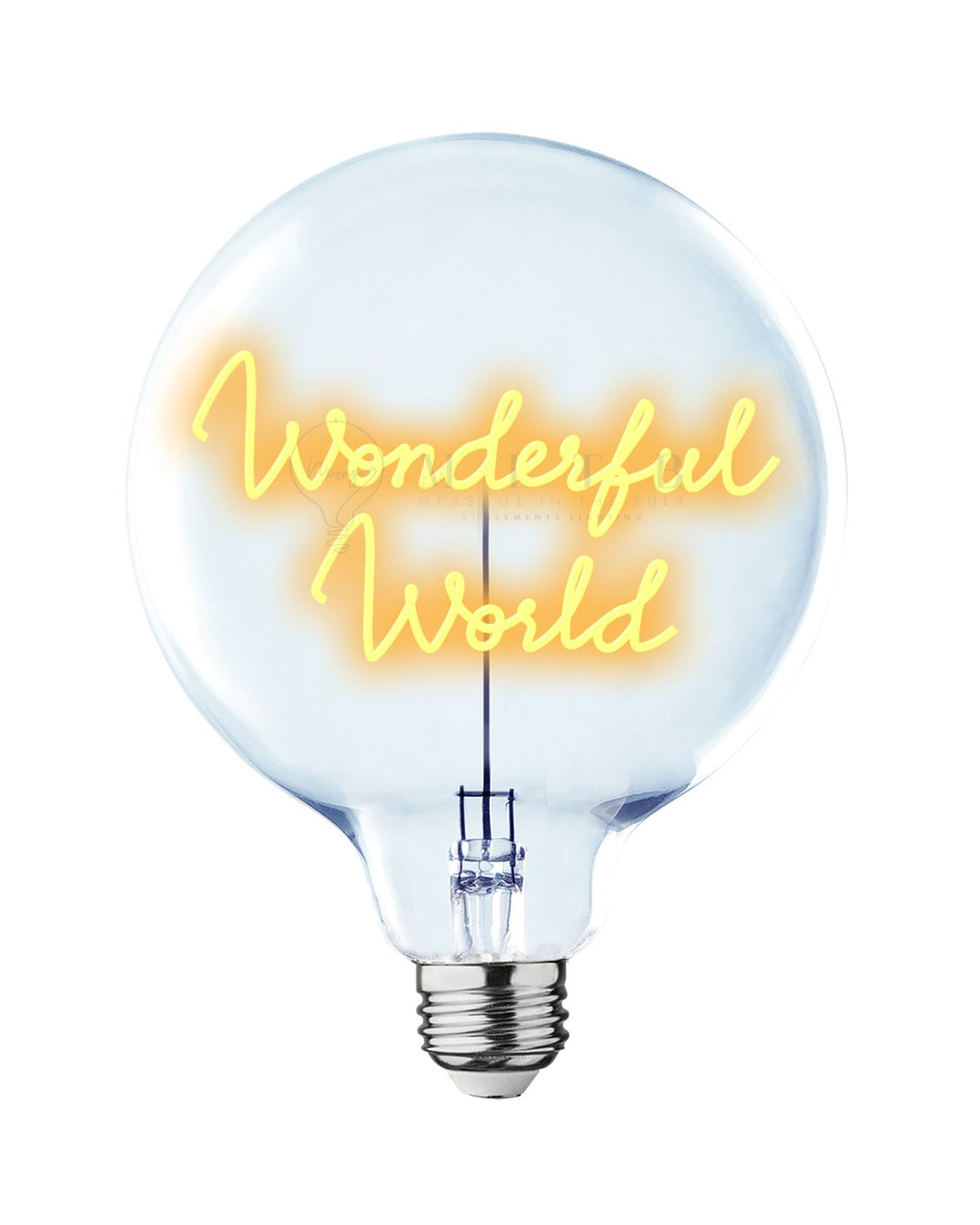 Bulb WONDERFUL WORLD Amber