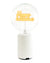 Bulb HAPPY HALLOWEEN Amber with Base Table Lamp PORTABLE Pop Nomad