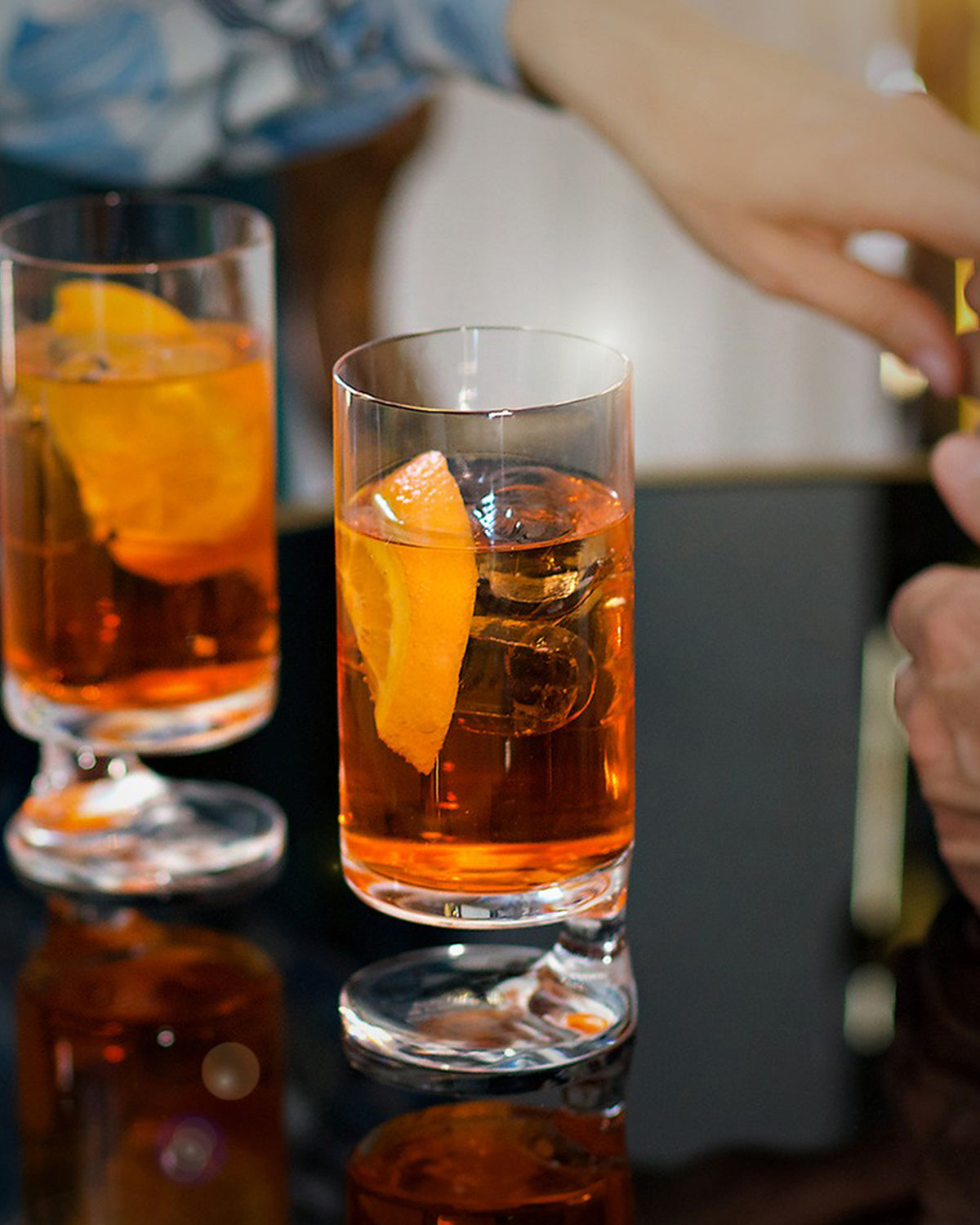 Wine Glasses SMOKE Set of 2