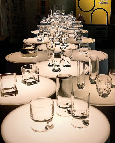 Arnolfo Di Cambio Wine Glasses SMOKE Set of 2, 7.40" x 6.42" x 3.66"