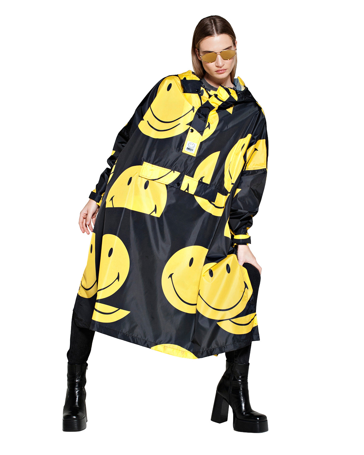 Rain Poncho Smiley