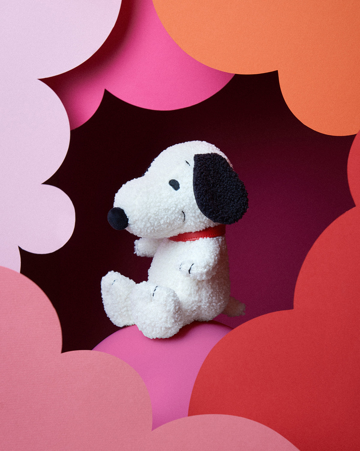 Plush PEANUTS SNOOPY ECO Tiny Teddy Cream 8