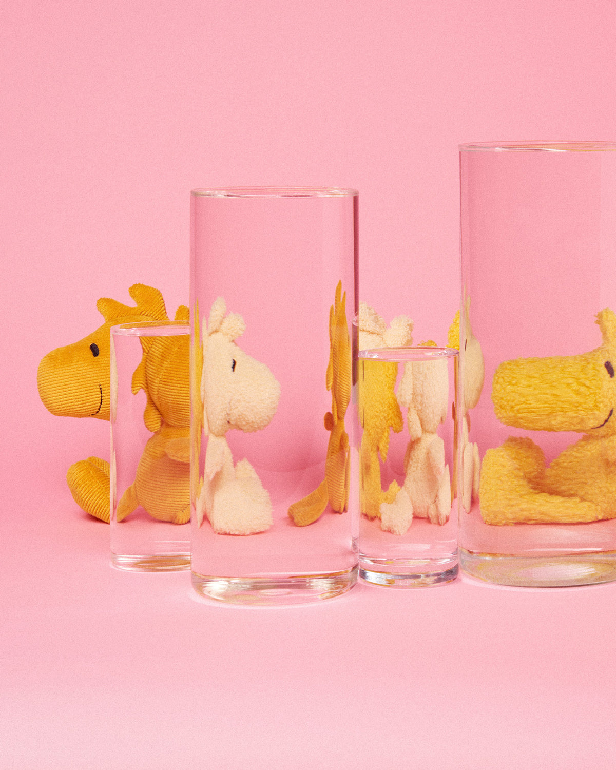 Plush PEANUTS WOODSTOCK Mini Corduroy Warm Yellow in Giftbox 6