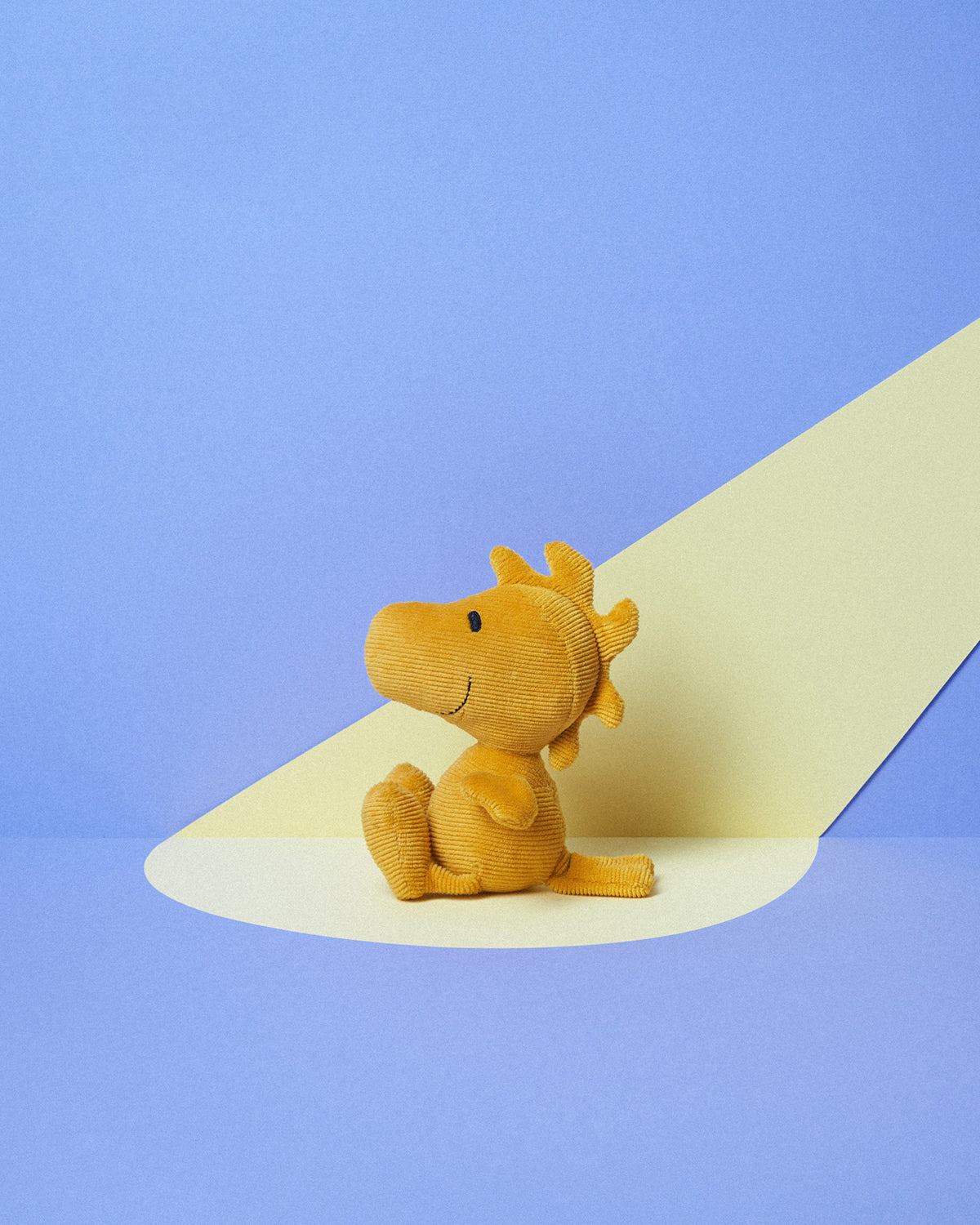 Plush PEANUTS WOODSTOCK Mini Corduroy Warm Yellow in giftbox 6"