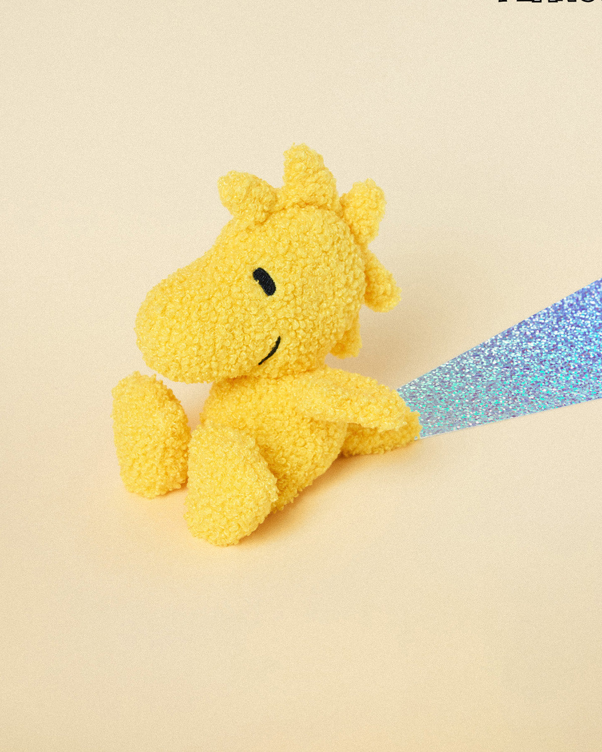 Plush PEANUTS WOODSTOCK ECO Teddy Yellow 6"