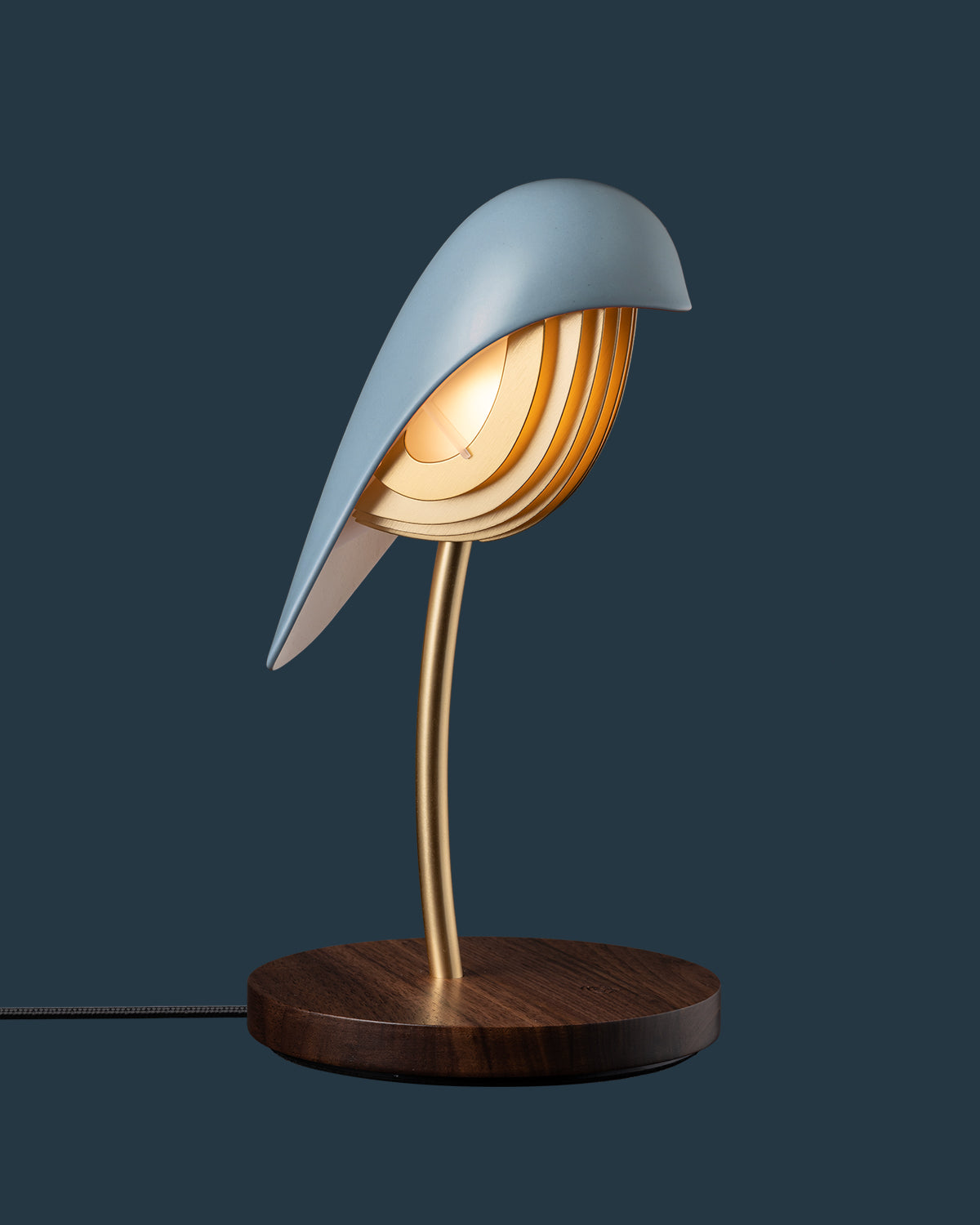 Desk Lamp BIRD Indigo Blue