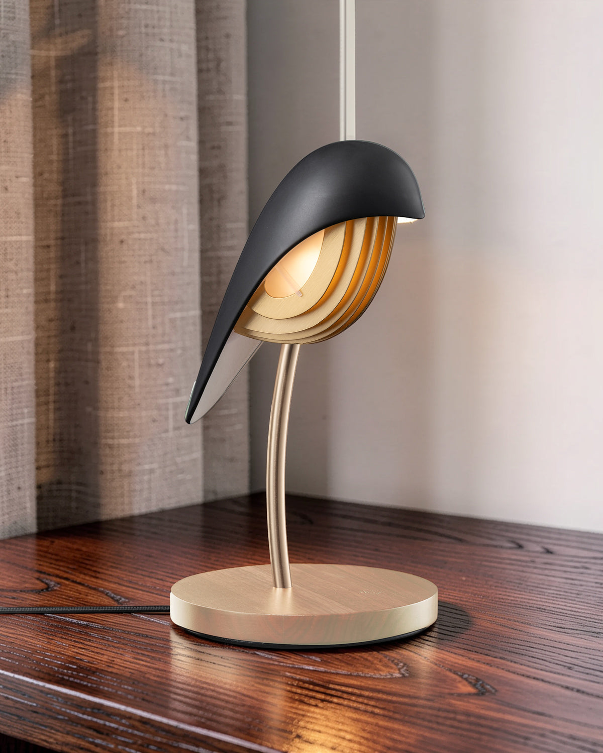 Desk Lamp BIRD Onyx Black