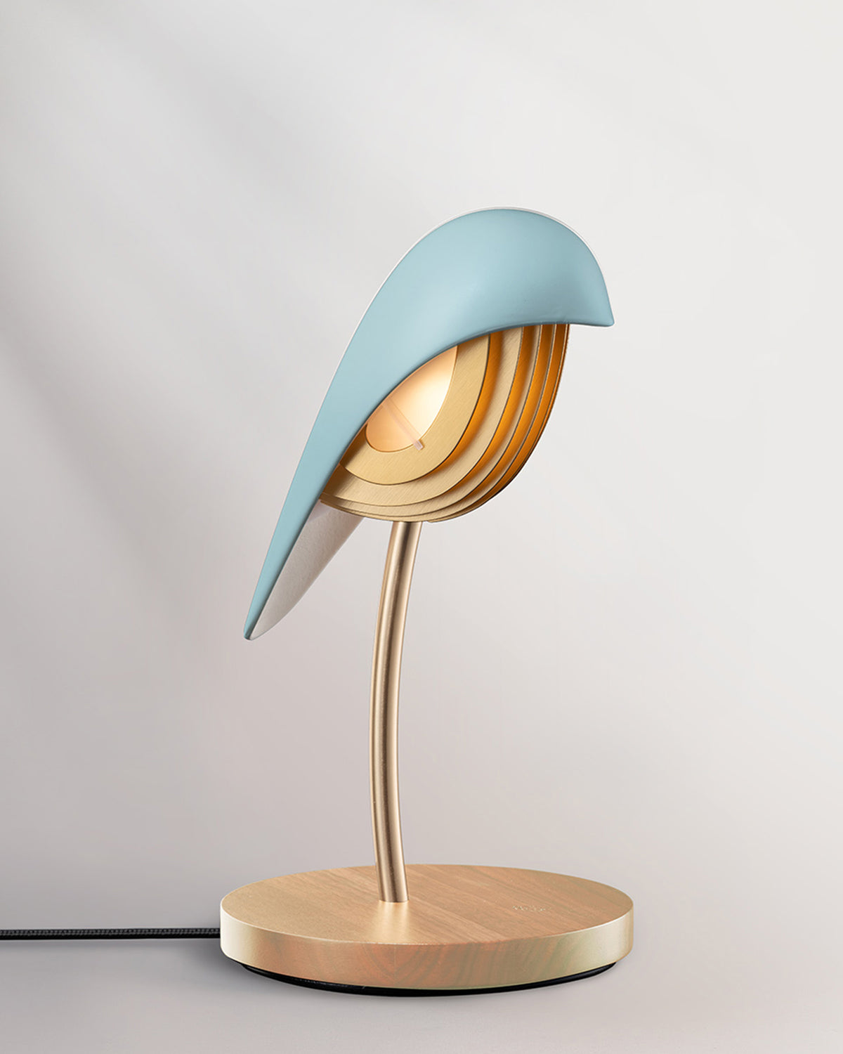 Desk Lamp BIRD Aqua Blue